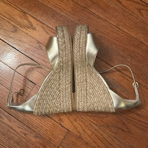 Stuart Weitzman Nudistcurve Espadrille Wedge Women's Shoes - Picture 7 of 16